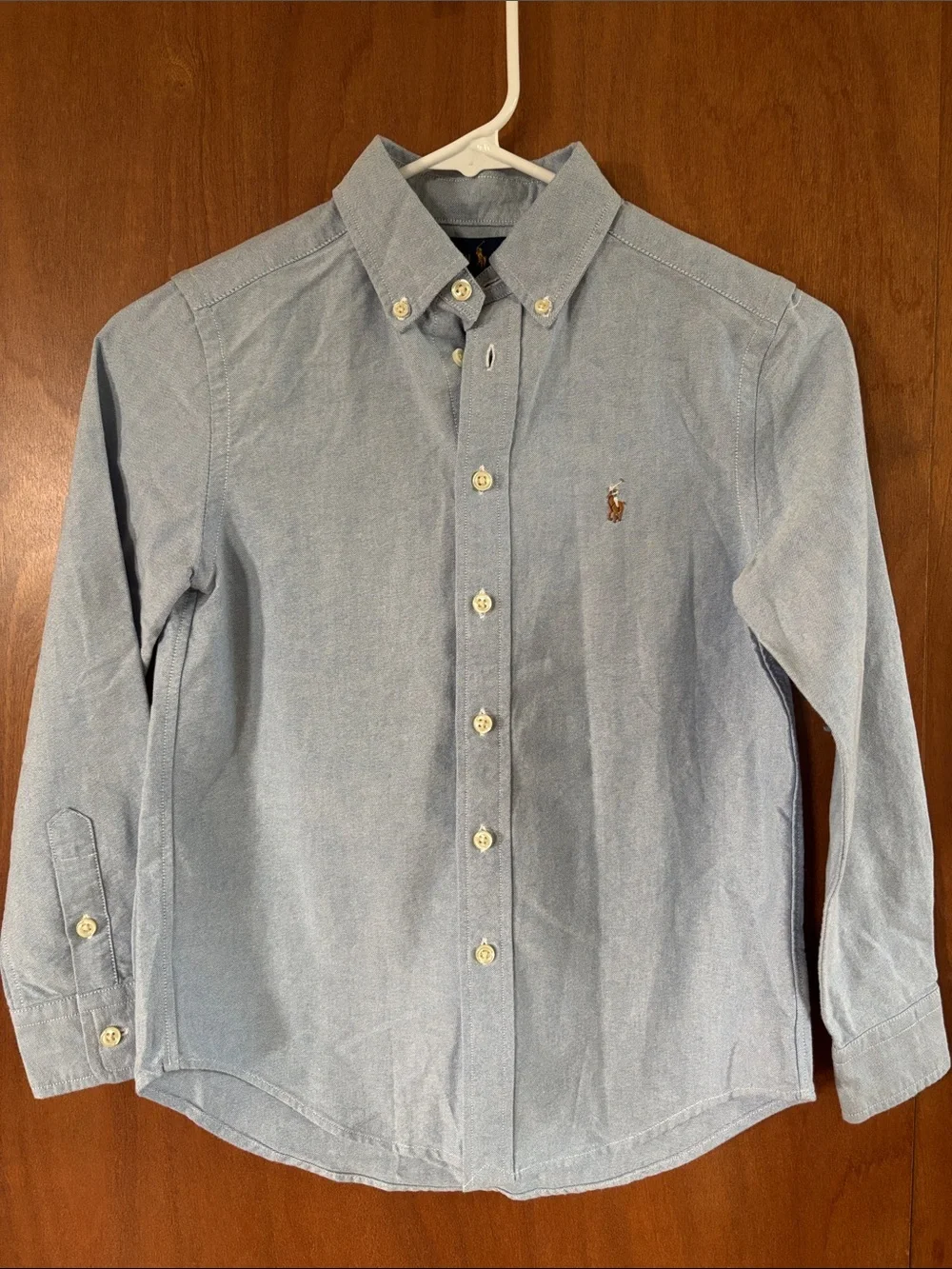 Ralph Lauren Light Blue Boys' Button-Down Oxford Shirt